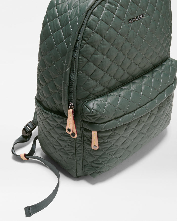 MZ Metro Backpack II in Juniper, back view