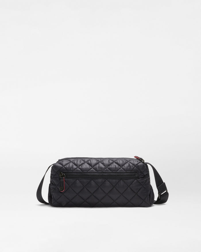 MZ Metro East West Crossbody in Black, side view