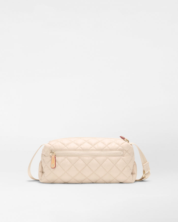 MZ Metro East West Crossbody in Sand, side view