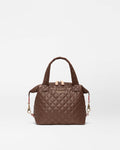 MZ Wallace Small Sutton Deluxe II in Walnut, full front view