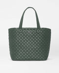 MZ Large Metro Tote Deluxe II in Juniper, front view