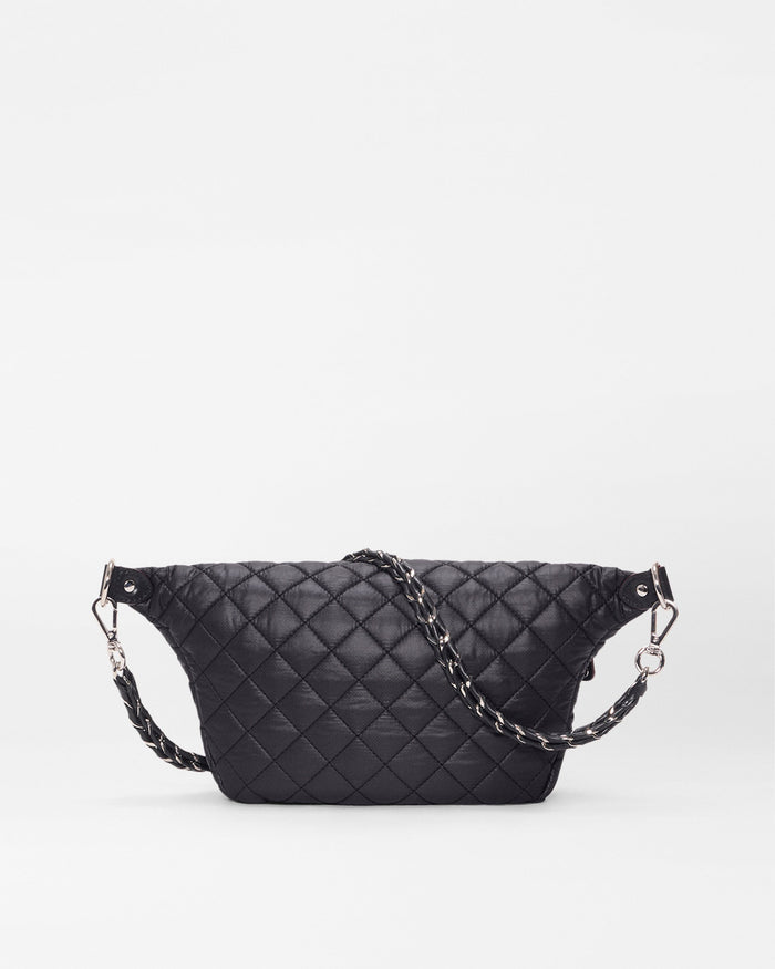 MZ Wallace Small Crosby Crossbody Sling in Black, alternate view