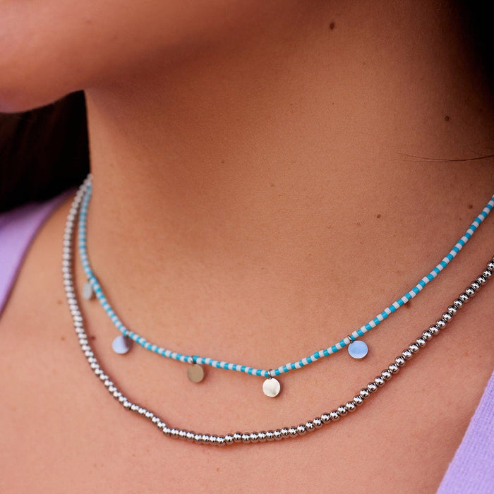 Necklace - Cabana Set - Silver