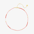 Necklace - Heart Eyes Choker - Gold