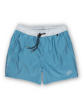 Neptune Elastic Waist Swim Shorts - Solid Sky Seeker