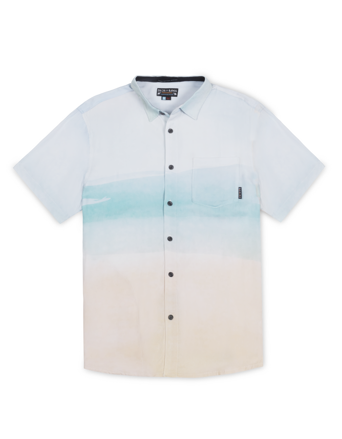 Night Hawk Short Sleeve Button-Down Shirt - Full Canvas