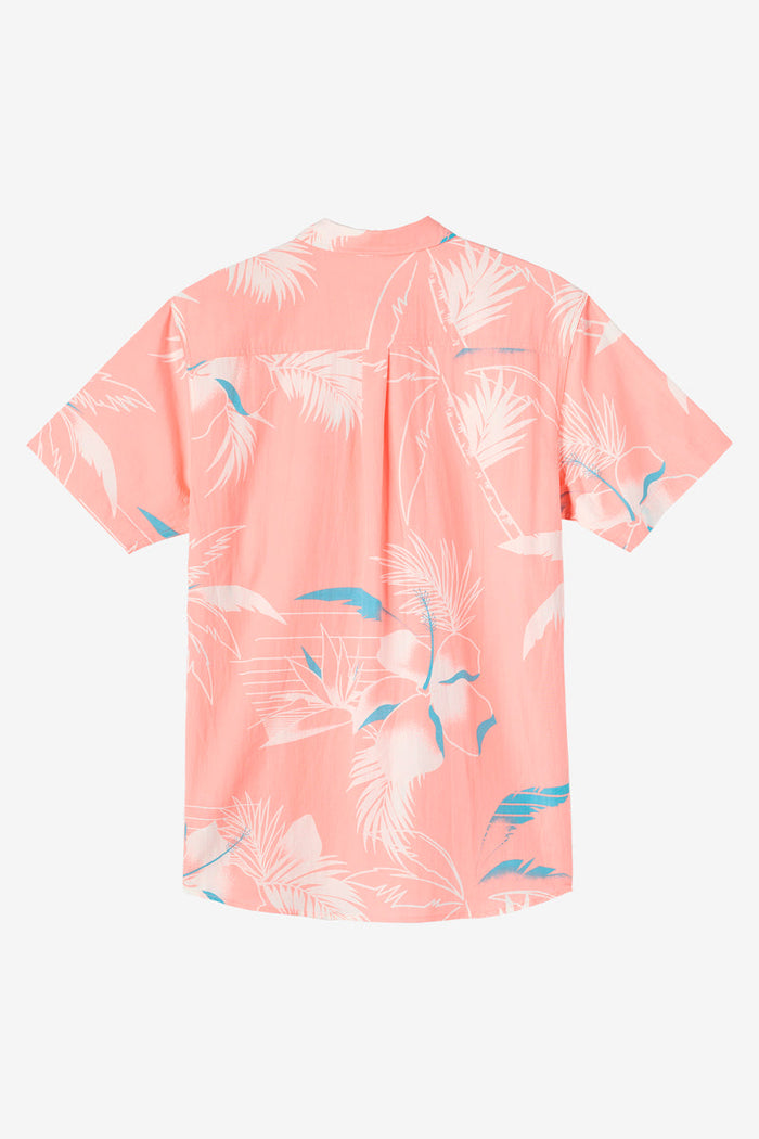 Oasis Eco Standard Short Sleeve Button-Down Shirt - Pink Foam