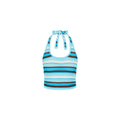 Oasis Knit Halter Tie Top - Buttercream Dream