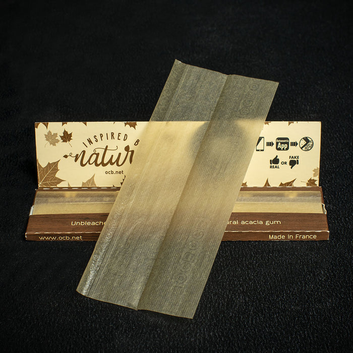 OCB Kingsize Slim Virgin Rolling Papers - Box of 50