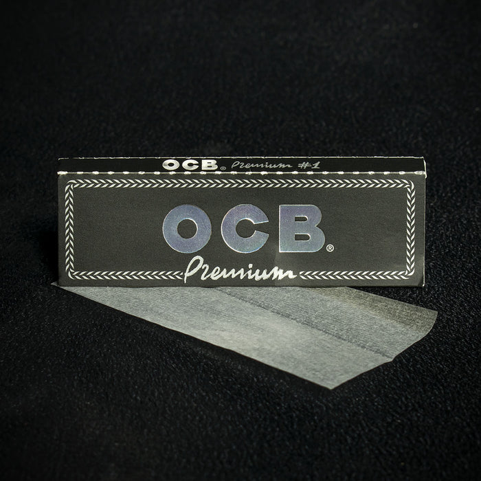 OCB Regular Premium Rolling Papers - Box of 50