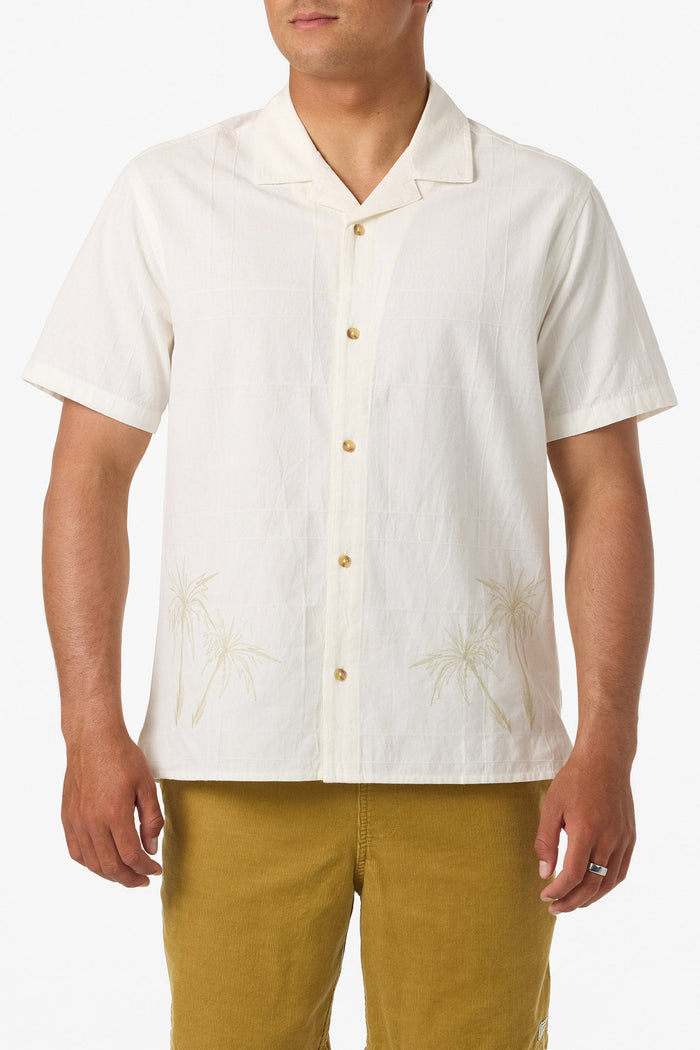 OG Boxy Palma Short Sleeve Button-Down Shirt - Tofu