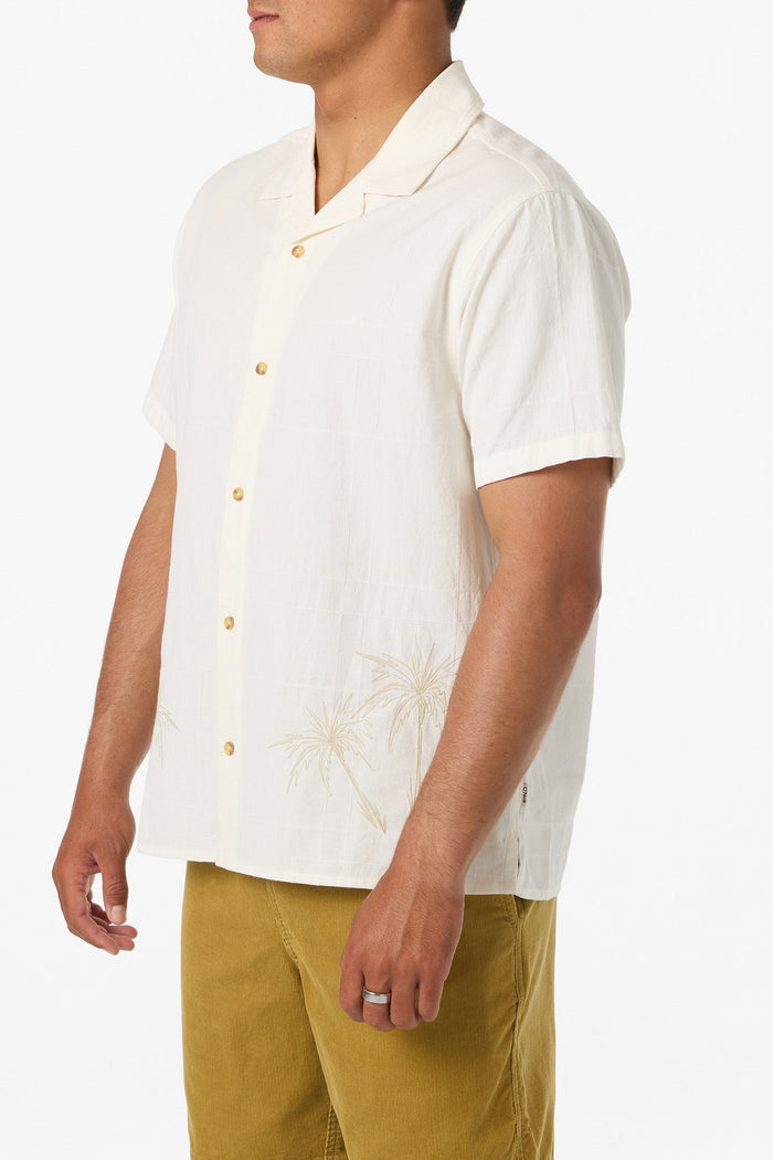 OG Boxy Palma Short Sleeve Button-Down Shirt - Tofu