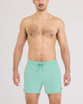 Oh Buoy 5" Swim Shorts with Compression Liner - Mint Jelly