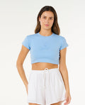 Pacific Coast Baby Tee - Light Blue