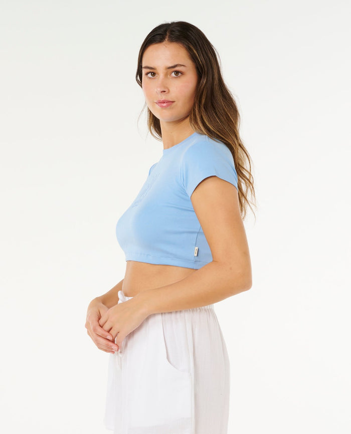 Pacific Coast Baby Tee - Light Blue