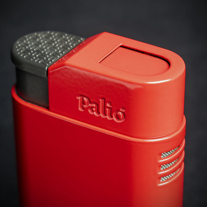 Palio Ballista Single Jet Cigar Lighter - Red