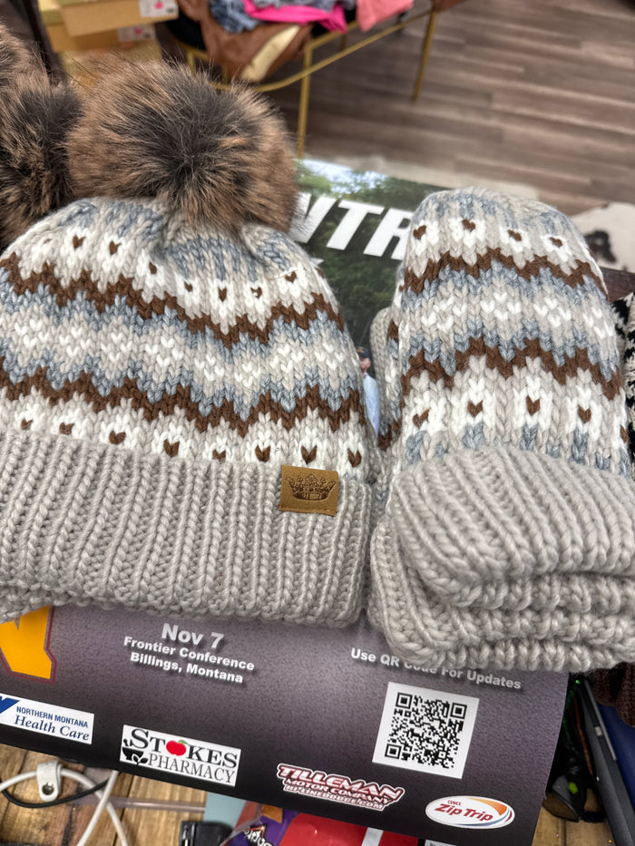 Panche beanies and gloves