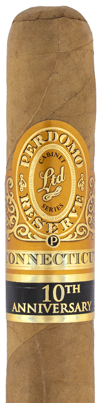 Perdomo 10th Anniversary Connecticut Super Toro Cigar - Single