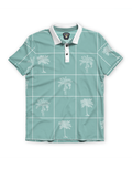 Performance Short Sleeve Polo Shirt - La Republica Piscina (Palm Green)