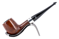 Peterson of Dublin Kildare Silver Mounted Briar Pipe - Shape No.06 9mm Filter