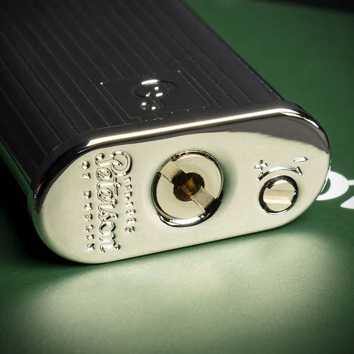 Peterson of Dublin Pipe Lighter - Silver Stripe