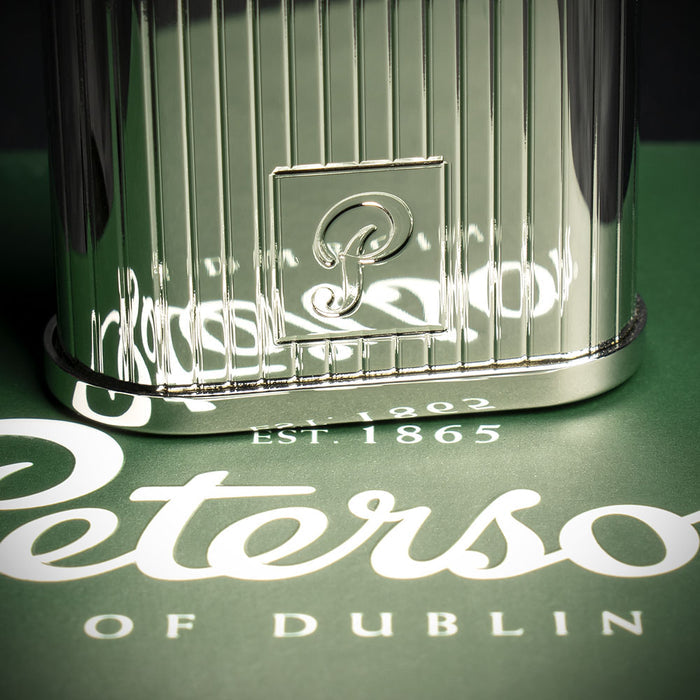 Peterson of Dublin Pipe Lighter - Silver Stripe