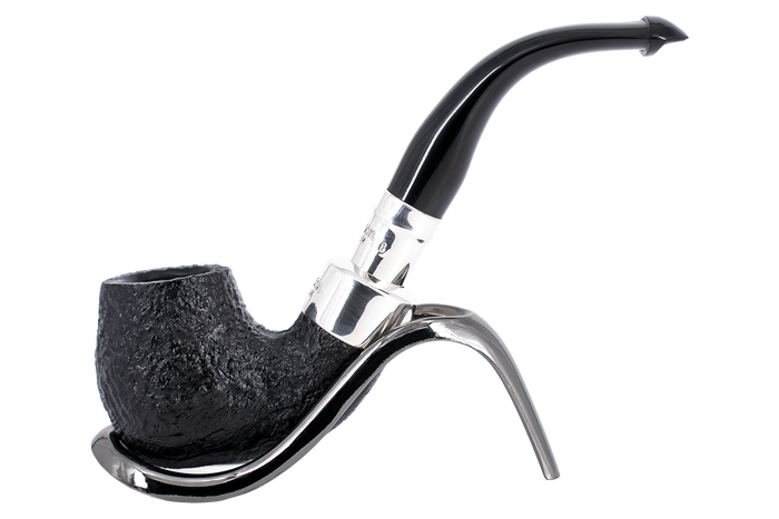 Peterson of Dublin System Spigot Sandblasted Briar Pipe - Shape 317