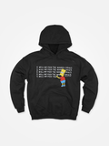 PLEASE DO NOT FEED THE WHORES DRUGS x BART Hoodie Black