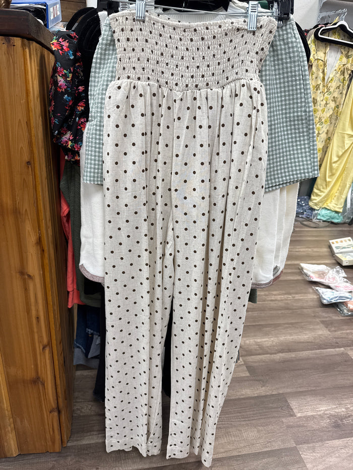 Polka dot pants