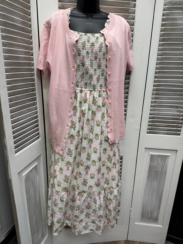 Poppy pink dress