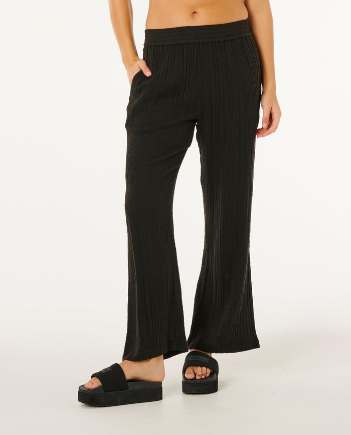 Premium Surf Full Length Beach Pants - Black