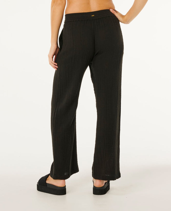 Premium Surf Full Length Beach Pants - Black