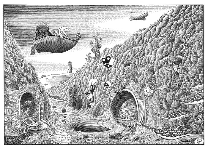 Print: FRANK'S PLUNGE