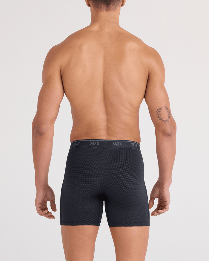 Quest 6" Boxer Brief - Black
