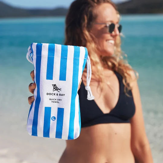 Quick-Dry Towel - Bondi Blue