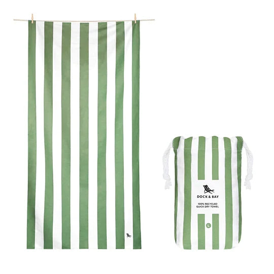 Quick-Dry Towel - Cayman Olive