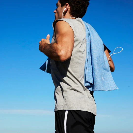 Quick-Dry Towel - Lagoon Blue