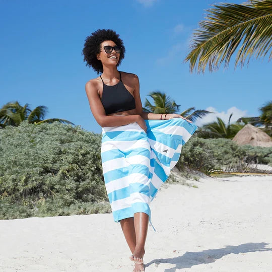 Quick-Dry Towel - Tulum Blue