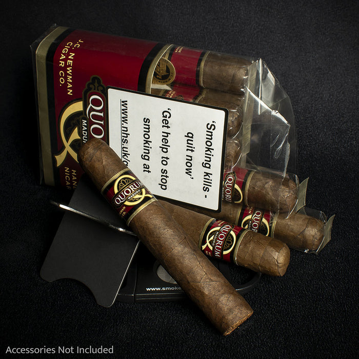 Quorum Robusto Maduro Cigars - Bundle of 10