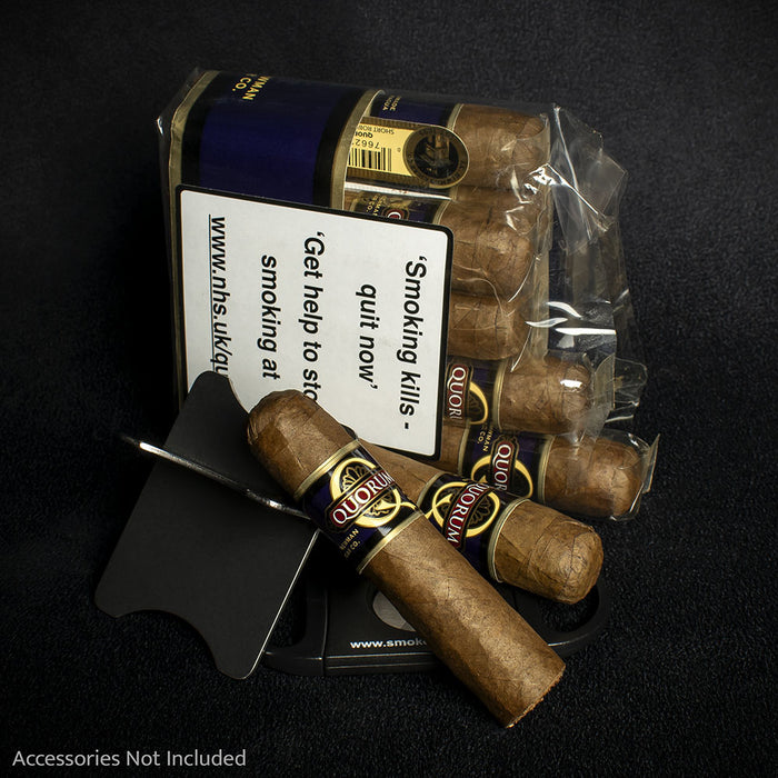 Quorum Short Robusto Classic Cigars - Bundle of 10