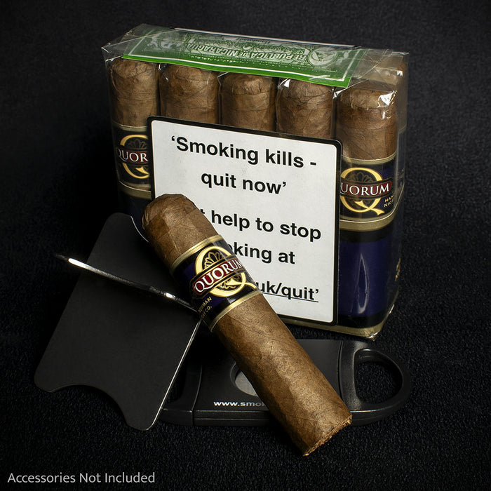 Quorum Short Robusto Classic Cigars - Bundle of 10