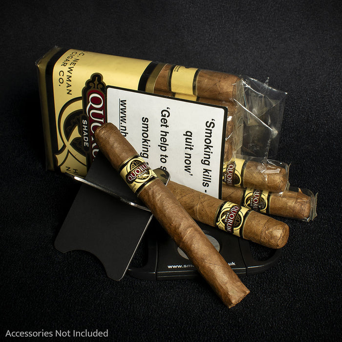 Quorum Tres Petit Corona Shade Cigars - Bundle of 10