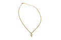 Rachel Nathan Art Deco Drop mini necklace, alternate full view