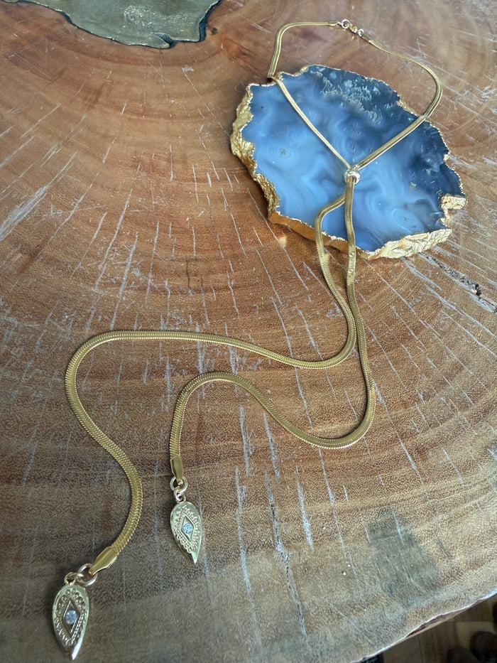 Rachel Nathan Bolo Herringbone Classic
