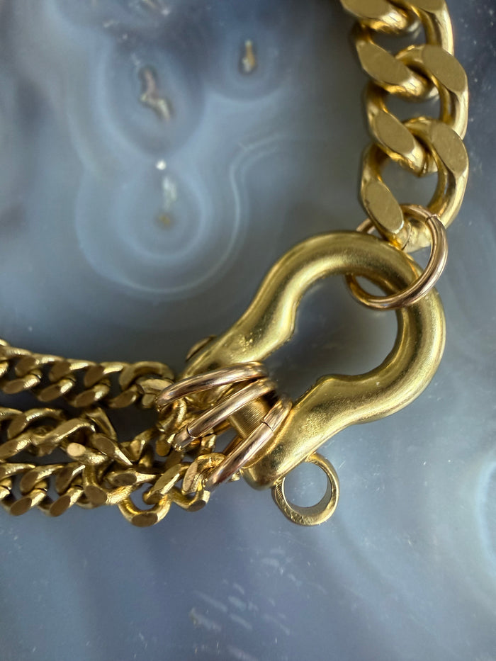 Rachel Nathan Chain Shackle Trilogy Bracelet