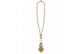 Rachel Nathan Long: Pearl, Topaz and Dendritic Quartz necklace, alternate full view