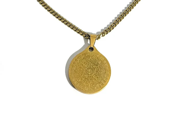 Rachel Nathan Mayan Calendar necklace