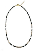 Rachel Nathan Mini Beaded Spinel & Iced Obsidian