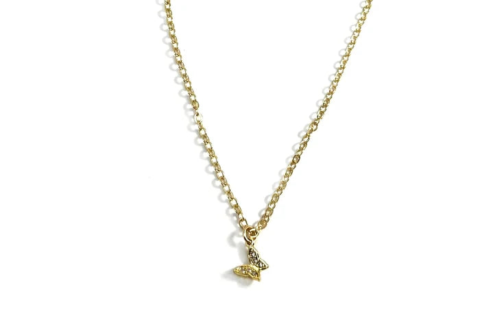 Rachel Nathan My Baby Butterfly necklace