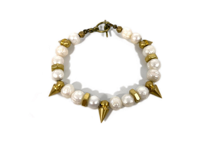Rachel Nathan On Point Pearl bracelet